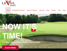 Tablet Screenshot of level3sports.com